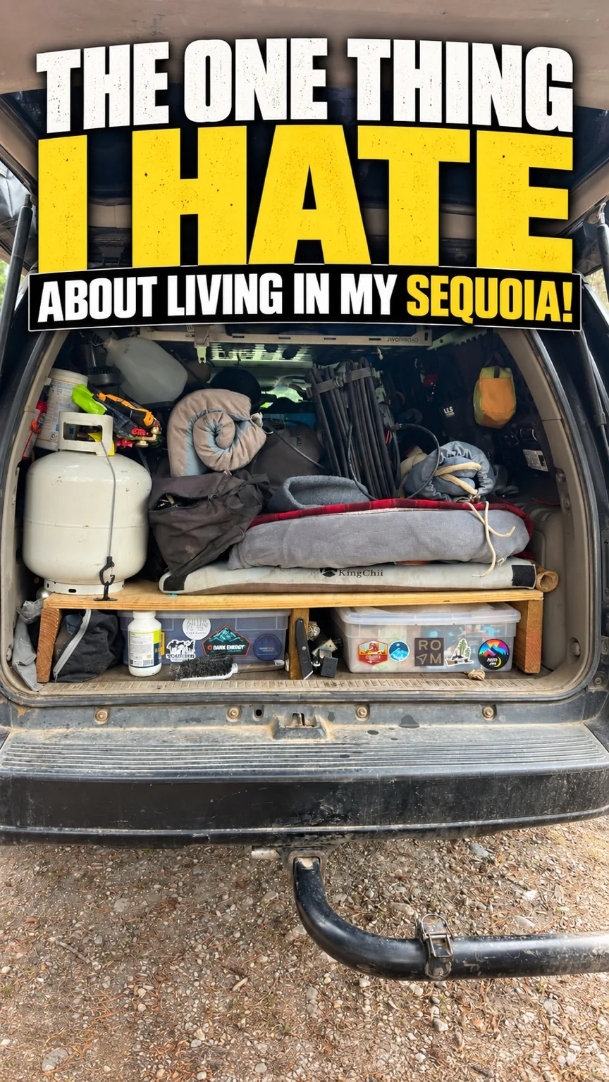 The one thing I hate about living in my Sequoia — owner-supplied cover artwork.